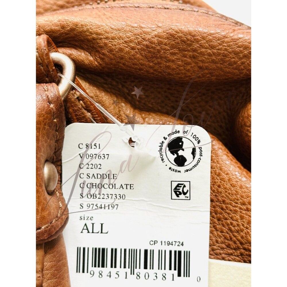 FREE PEOPLE We The Free Baby Emerson Tote Bag In 🔥 Saddle 🔥 NWT - Picture 12 of 12